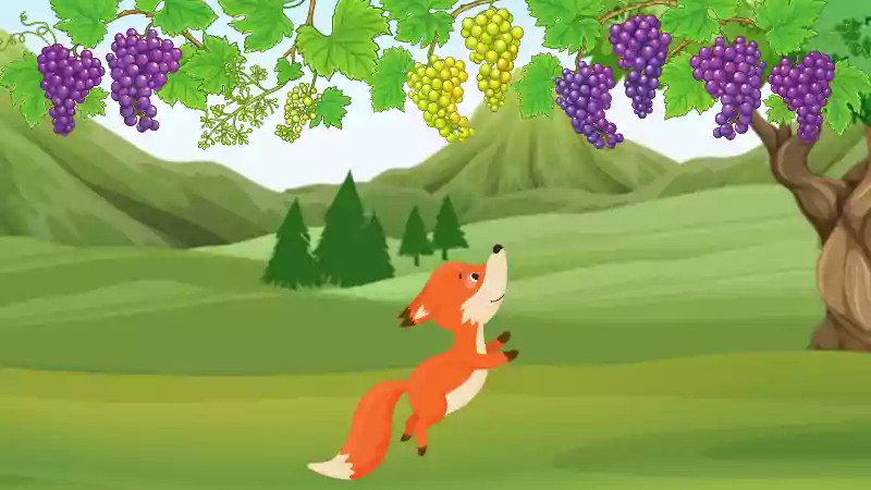 grapes are sour completing story